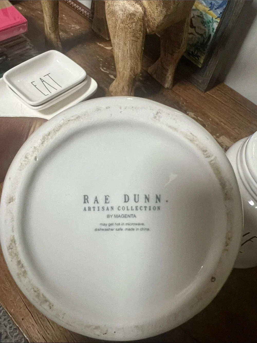 Rae Dunn Mine And Yours Candy Canisters
